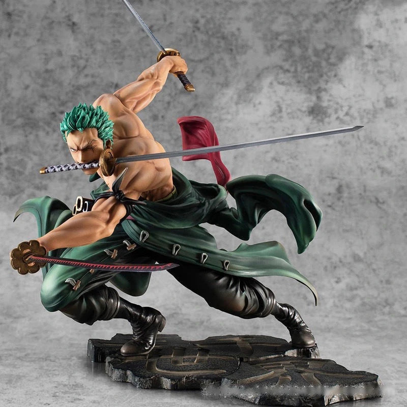 One Piece 10CM Figure Toys Anime GK Roronoa Zoro Three-blade Sa-maximum PVC Action Collection Figurine Model Dolls Gifts Kids One Piece 10CM Figure Toys Anime GK Roronoa Zoro Three-blade Sa-maximum PVC Action Collection Figurine Model Dolls Gifts Kids